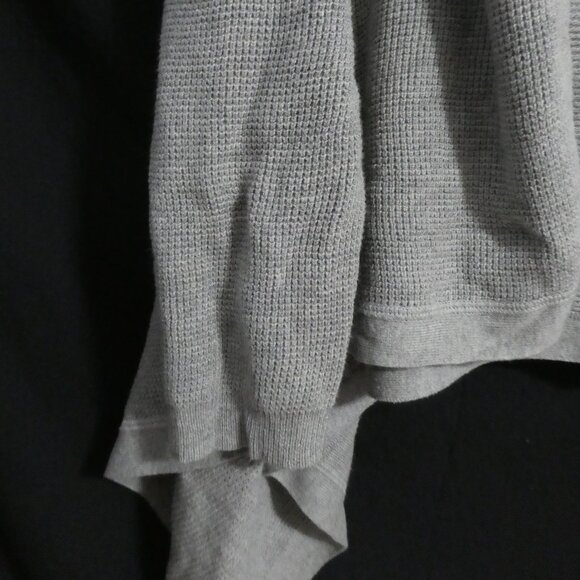 JOE FRESH | medium | Elegant Grey Waffle Knit Open Front Cardigan | NWOT - Picture 6 of 16